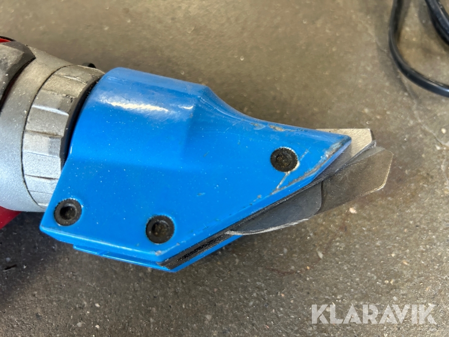 Plåtsax Milwaukee M18 BMS20 med batteri och laddare