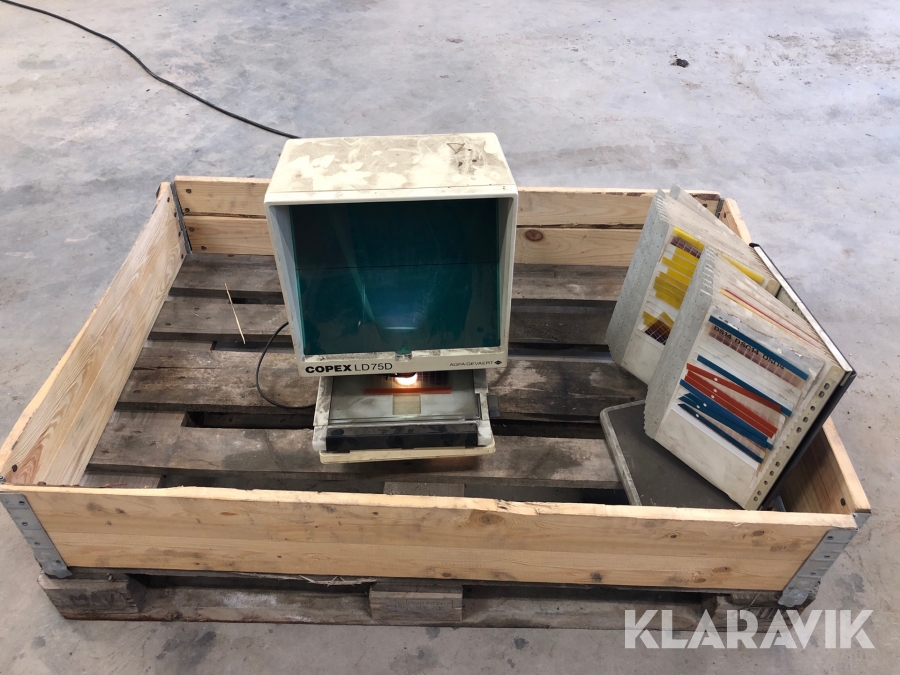 Filmläsare och filmer Copex LD75D Filmer Scania olika modeller