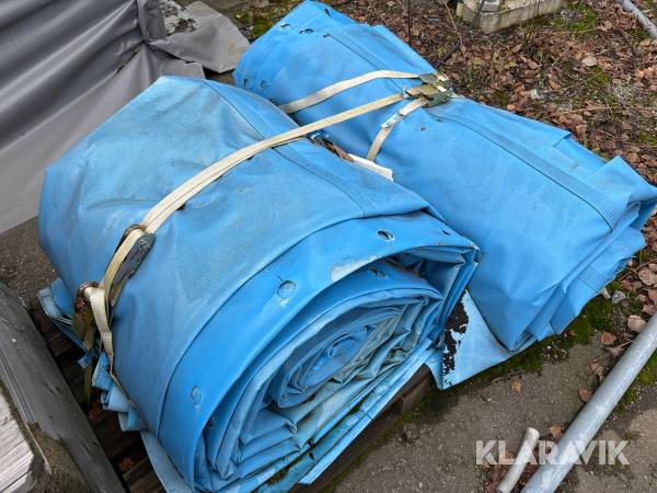 Tältduk blå 30x20 m