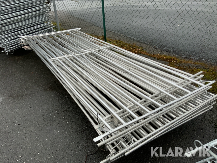 Fårgrind 3m aluminium Kellfri 14st