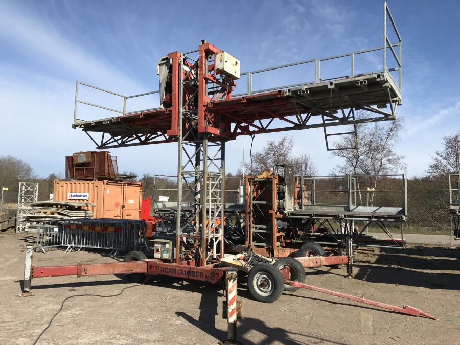 Klätterplattform / Fasadklättrare