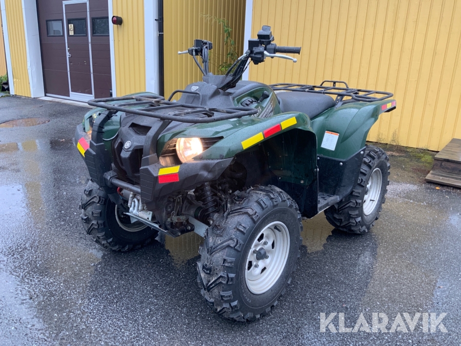 Fyrhjuling Yamaha Grizzly 700FI, Nordmaling, Klaravik auktio
