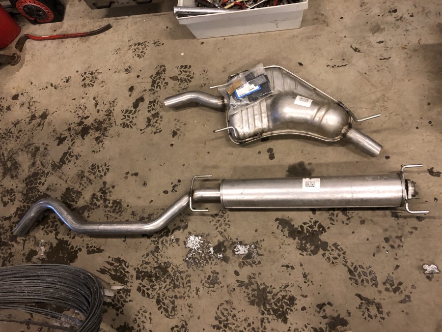 Avgassystem Saab 9-5 (NY)