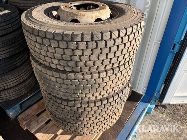 Lastbilshjul 285/70 R19.5 4 st