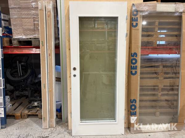 Innerdörrar Swedoor med glas 3st