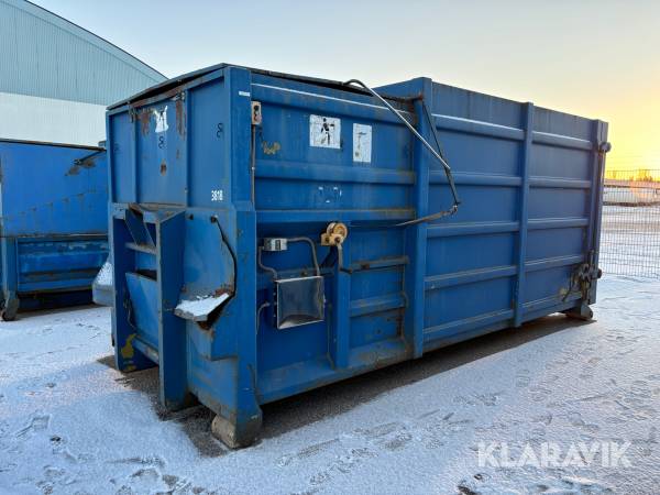 Komprimatorcontainer Alustahl ASP 18s