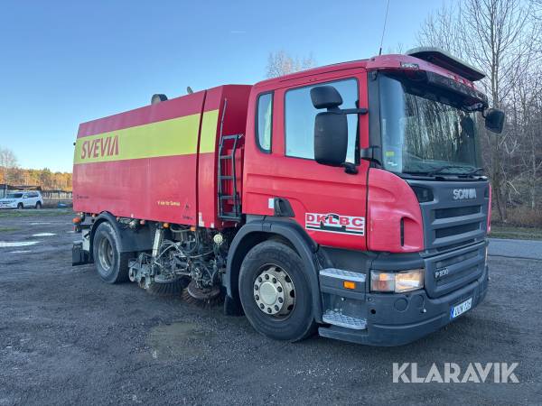 Sopmaskin Scania P230 Beam S8000