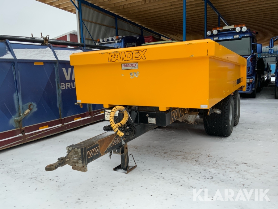 Dumpervagn Randex XD 100 Hardox