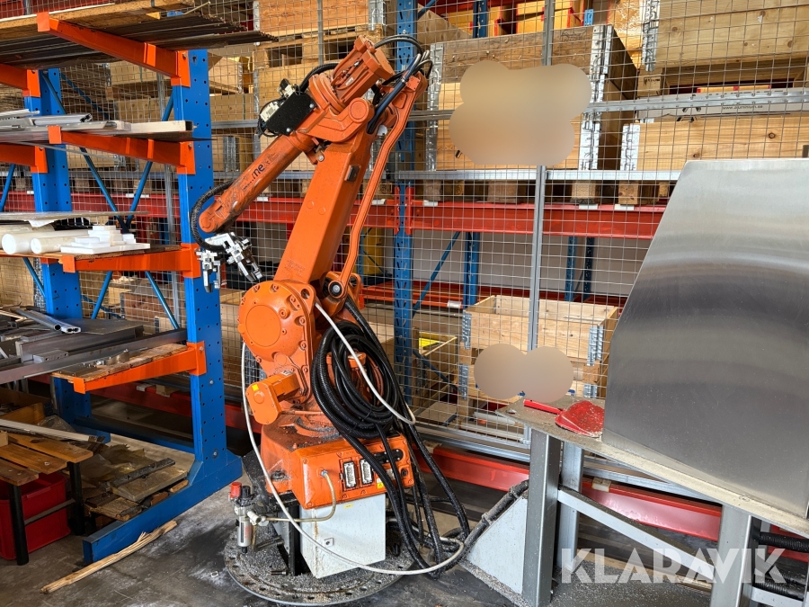 Robotcell ABB Automation IRC5M2004 – komplett med styrskåp 