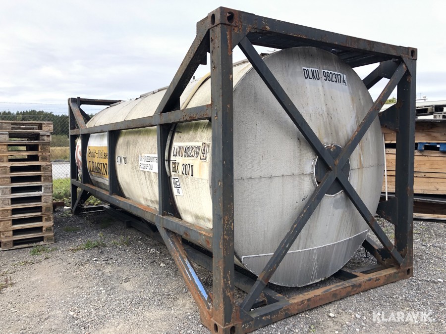 Rostfri Vattentank 24.000L