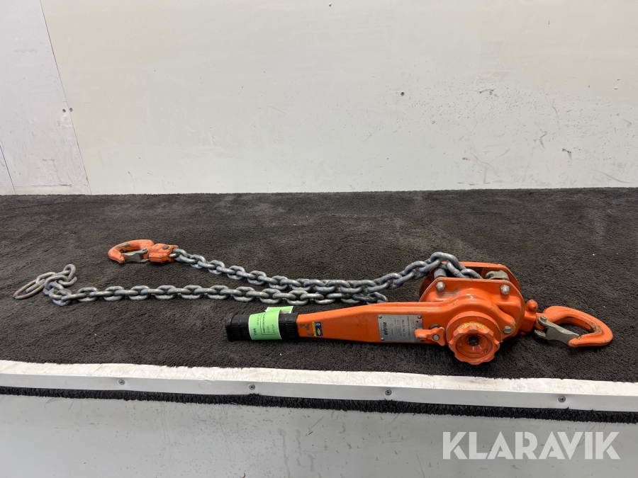 Spaklyftblock 3200 kg Bedsab 1314–1814