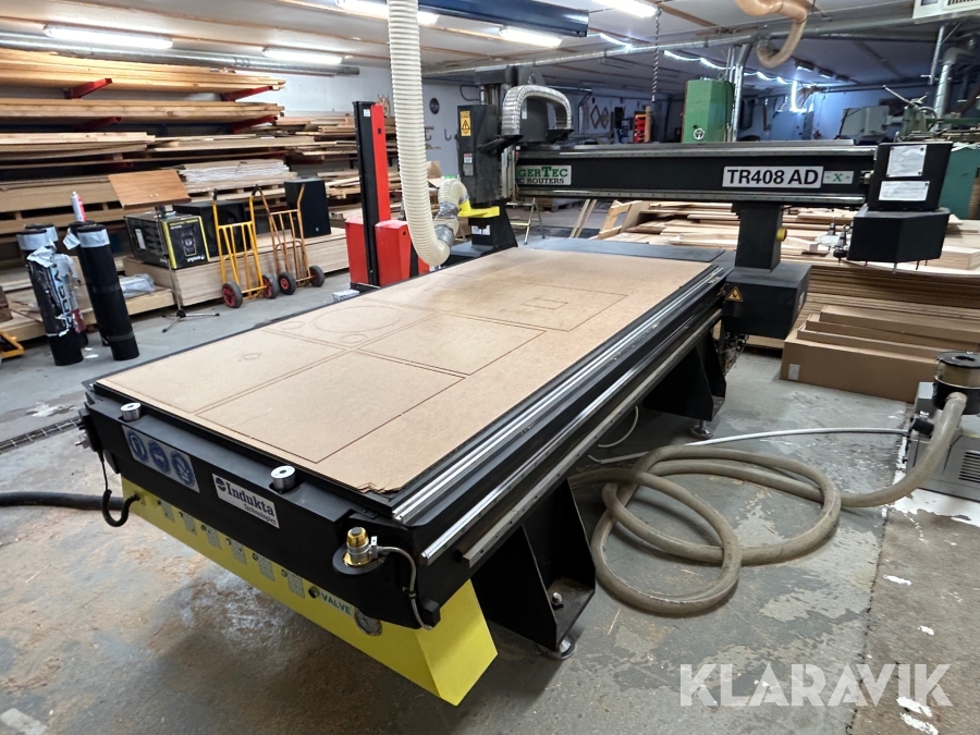 CNC Tiger Tec TR408 AD, Uppsala, Klaravik auktioner