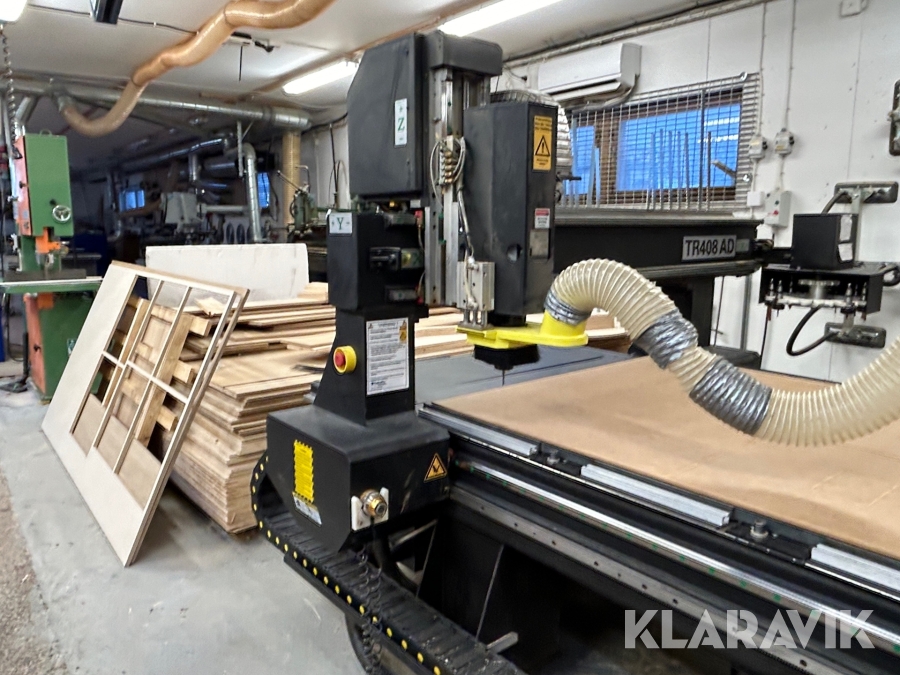 CNC Tiger Tec TR408 AD, Uppsala, Klaravik auktioner