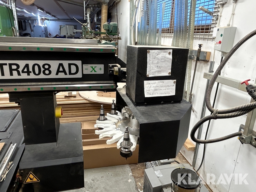 CNC Tiger Tec TR408 AD, Uppsala, Klaravik auktioner