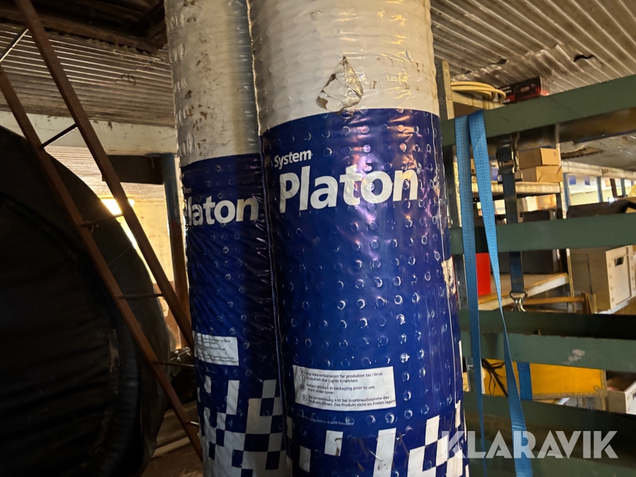 Blå platonmatta System Platon 2 rullar