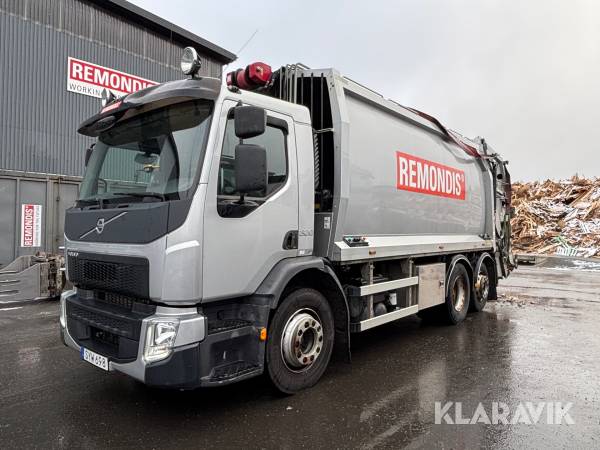 Sopbil Baklastare Volvo FE 6x2