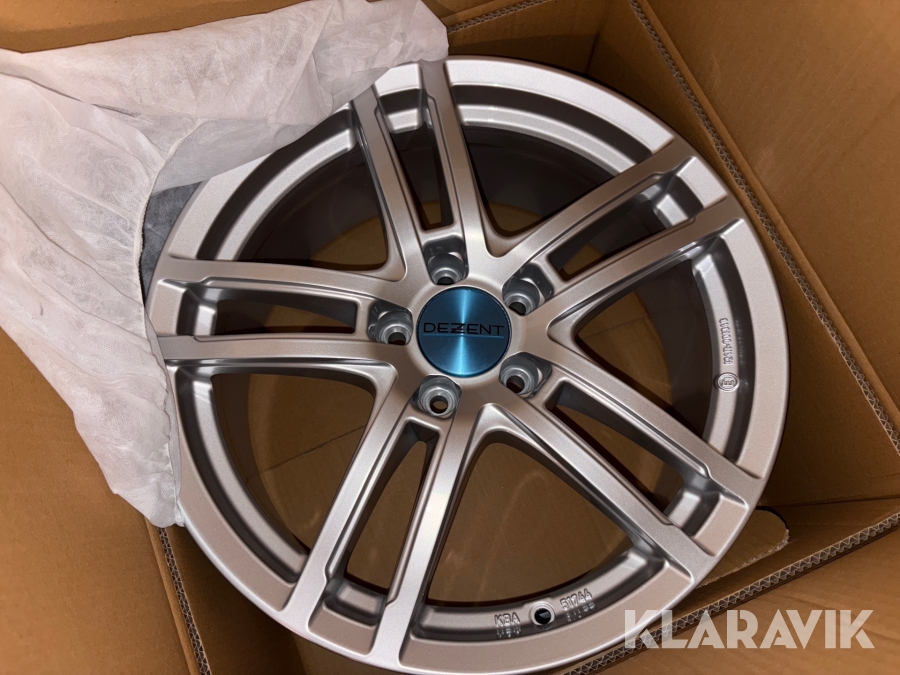 Fälgar 4st Dezent TZ 8x18 5/112/38/66.6