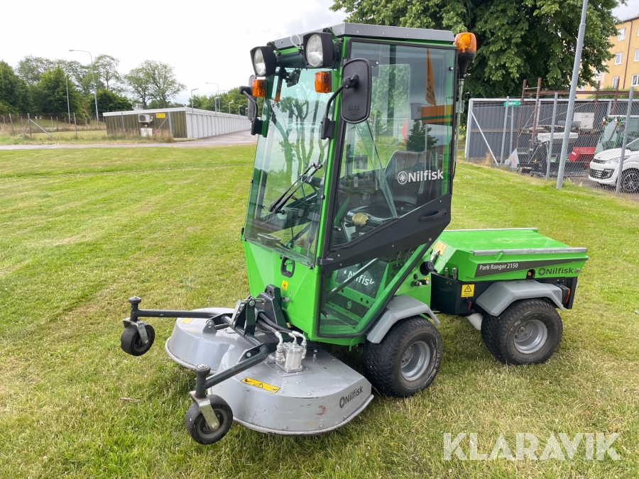 Redskapsbärare Egholm/Nilfisk Park Ranger 2150 med klippdäck