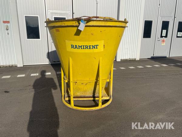 Betongbask Weelu 1065L