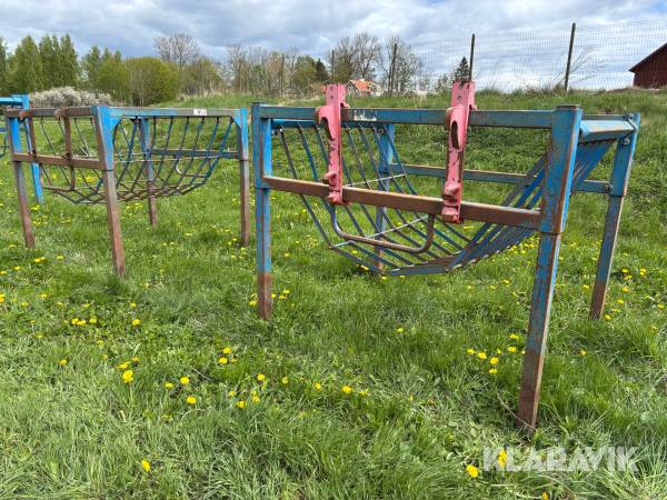 Foderhäck två st Bala Agri med trimafäste