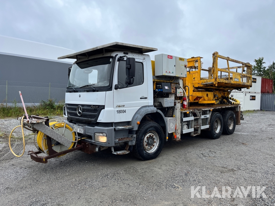 Plattformsbil Mercedes-Benz Axor 2628 K6X4 AMV 10.5