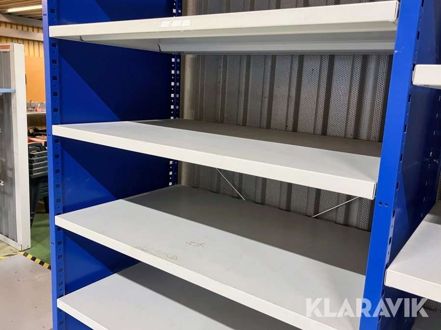 Justerbar lagerhylla/hyllställ i 2 sektioner AJ-produkter MIX