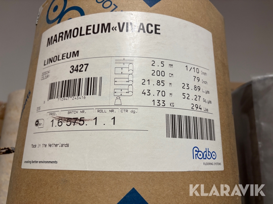 Linoleum Forbo Marmoleum Vivace Agate 43m2
