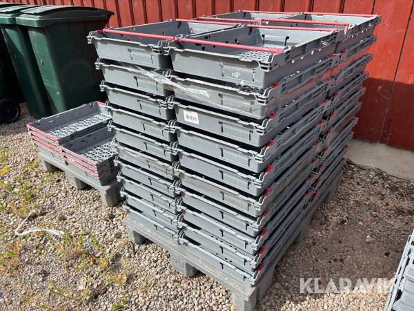 Plastbackar Schoeller Allibert 40st med handtag