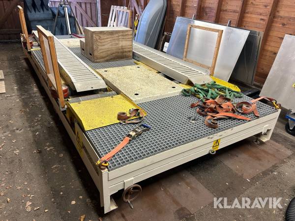 Rullrigg Consat inkl aluminiumramper