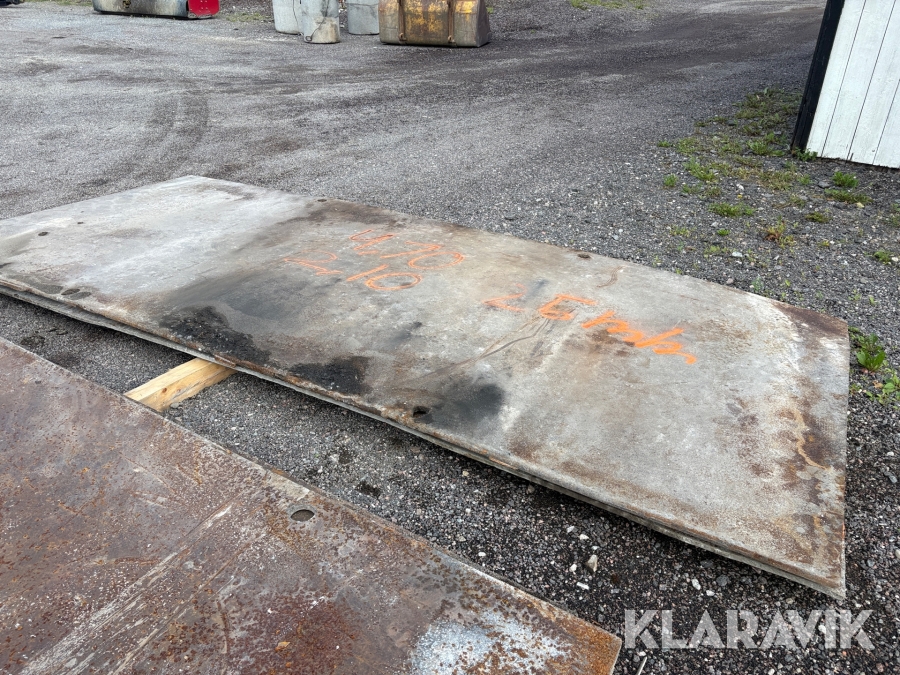 Körplåtar 2 st 4.7x2.10