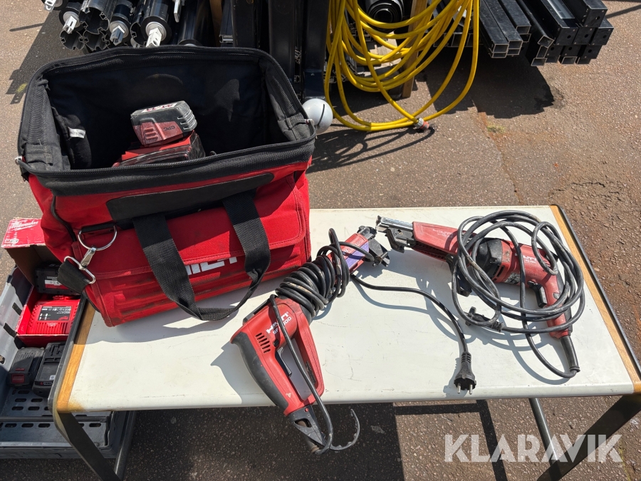 Skruvautomat Hilti SF 4000 + SD 2500 2 st