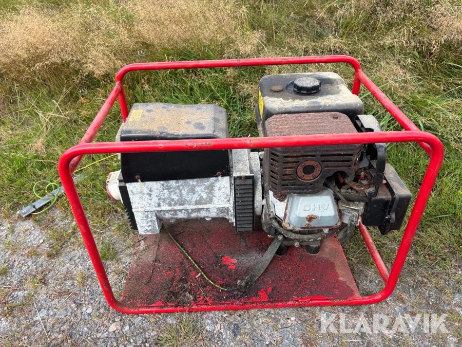 Elverk Vanguard V 4000 9hp 220v / 3fas