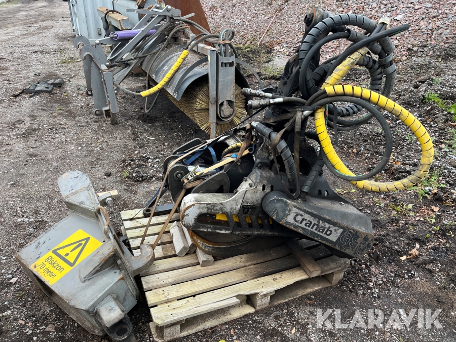 Grip Cranab CR360 med sågaggregat 