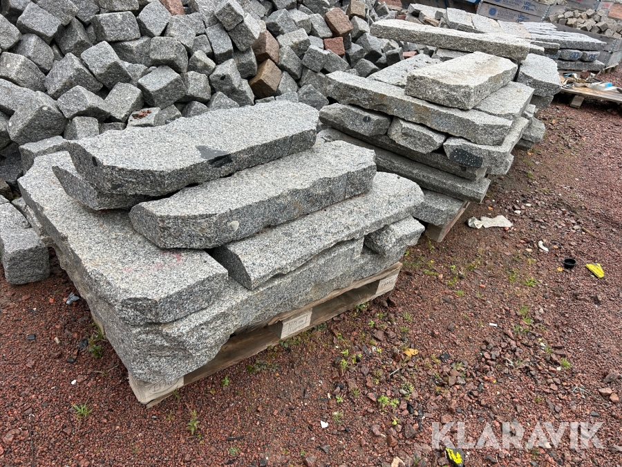 Råkantsten radie 10 & 5 ca 90 m