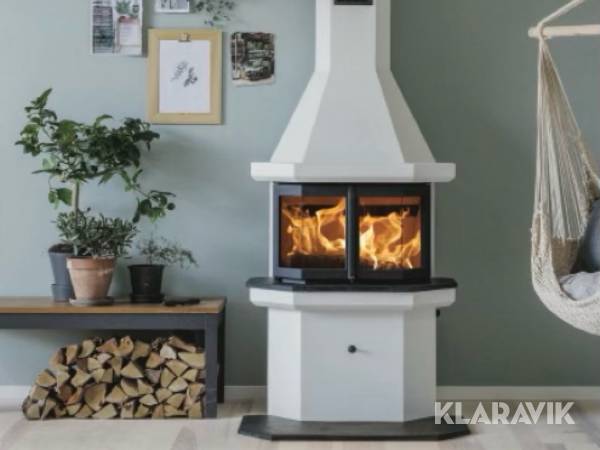 Vedkamin Keddy Carat inomhus