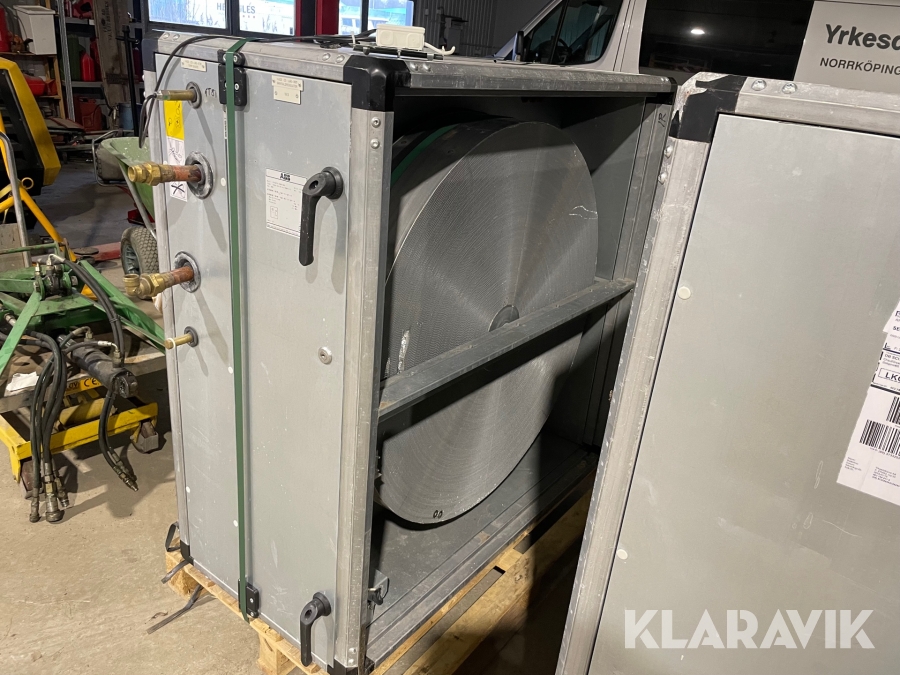 Ventilationsaggregat med AC ABB EC 2000 Cooler
