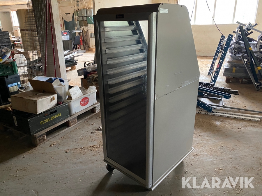 Rostfri rullvagn Lockwood