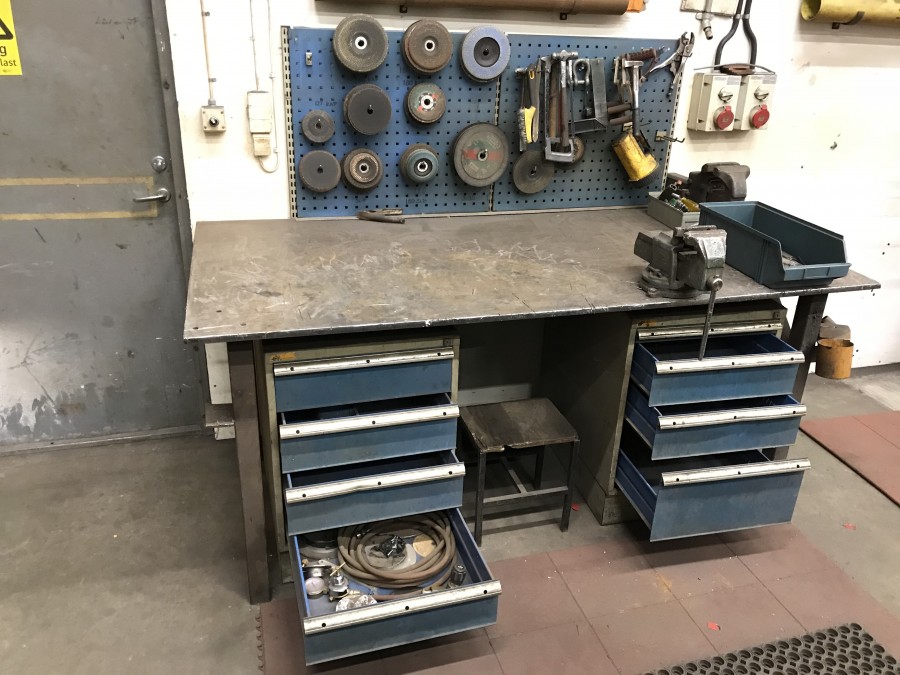 Svetsbord med tillbehör