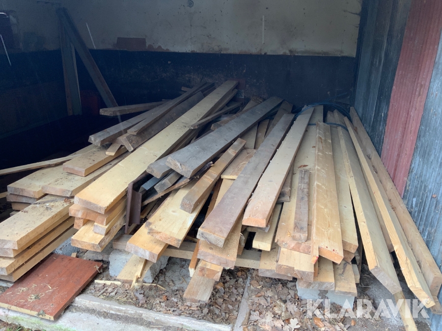 Sågat virke i blandade dimensioner