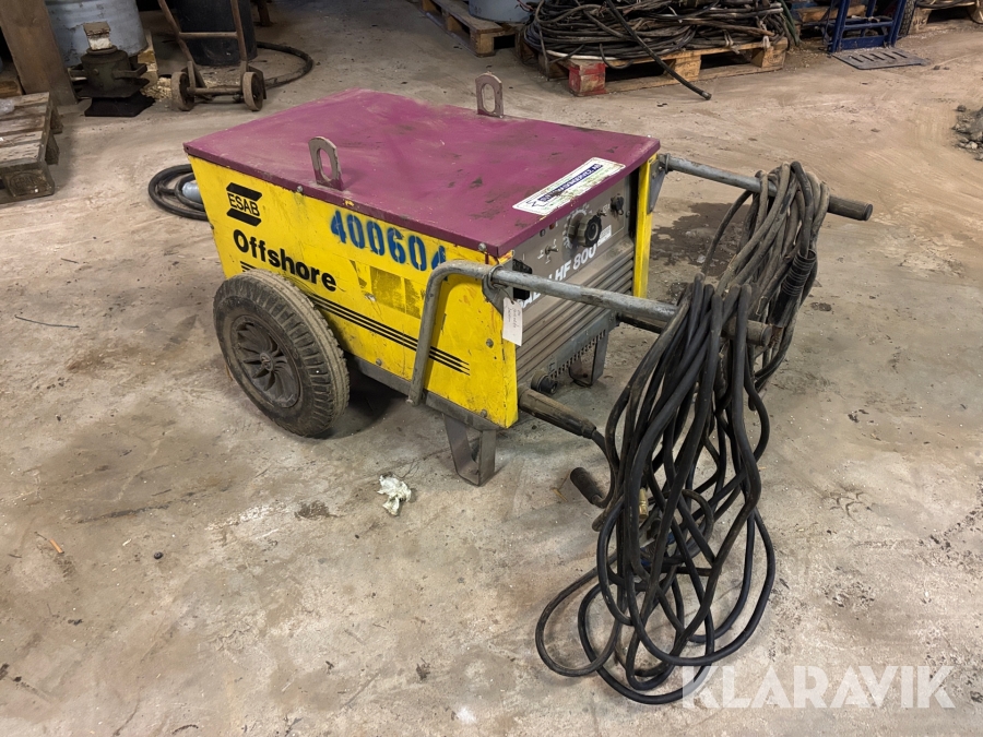 Pinnsvets ESAB LHF 800 på hjul