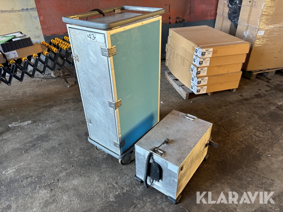 Värmeskåp / Värmevagn