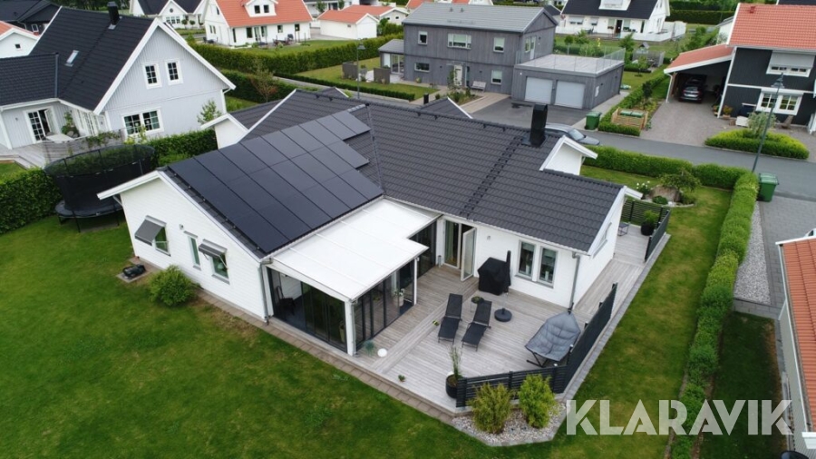 Komplett solcellspaket 3,7kW Hybridsystem