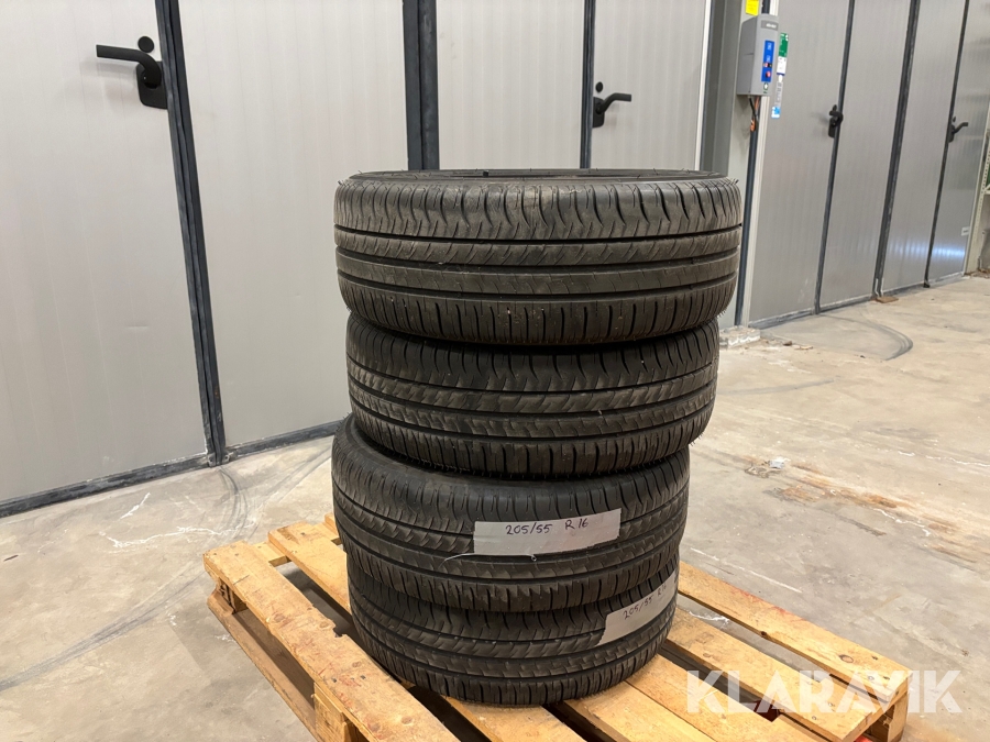 Sommardäck Michellin 205/55R16 4 st