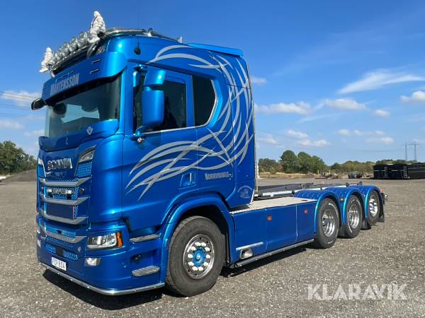 Lastväxlare tridem Scania R520B 8x4