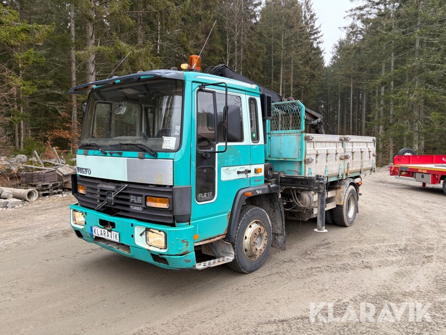 Kranbil Volvo FL 4-6 med tipp
