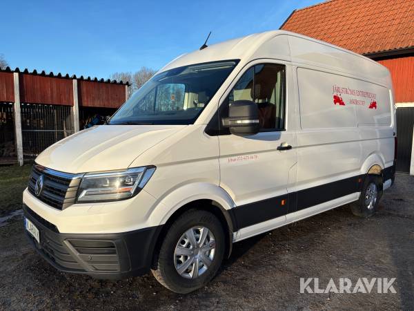 Lätt lastbil Volkswagen Crafter värme i skåp och fyrhjulsdriven