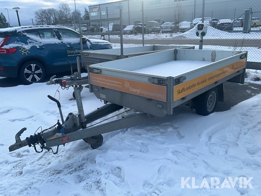 Personbilssläp Henra 1350 kg