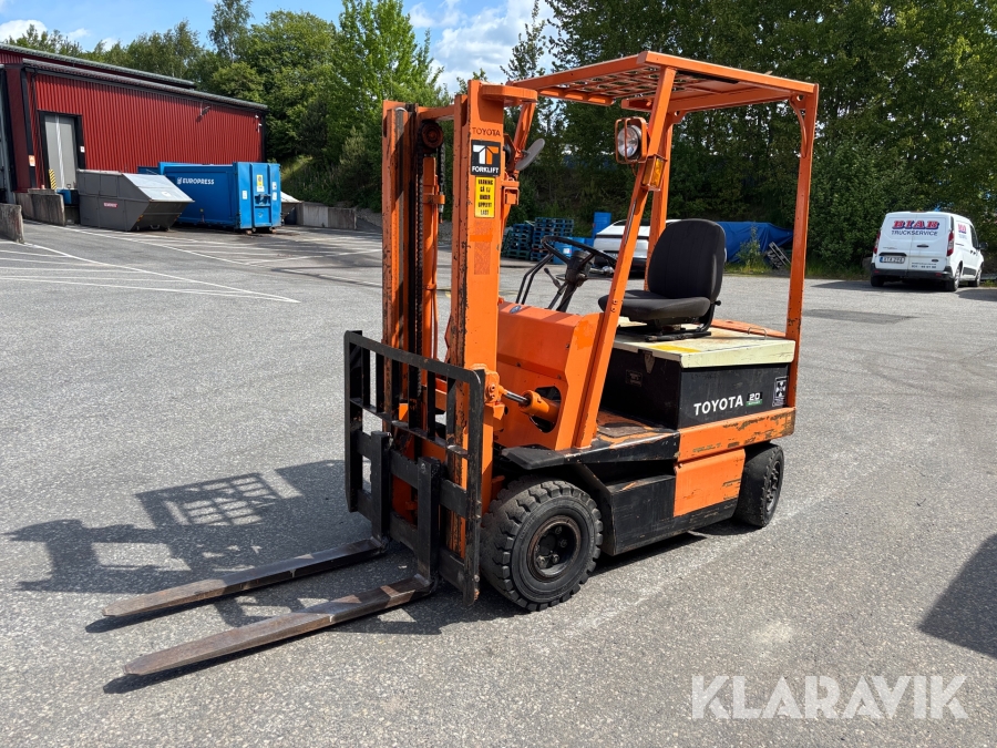 Motviktstruck Toyota 4FBL20