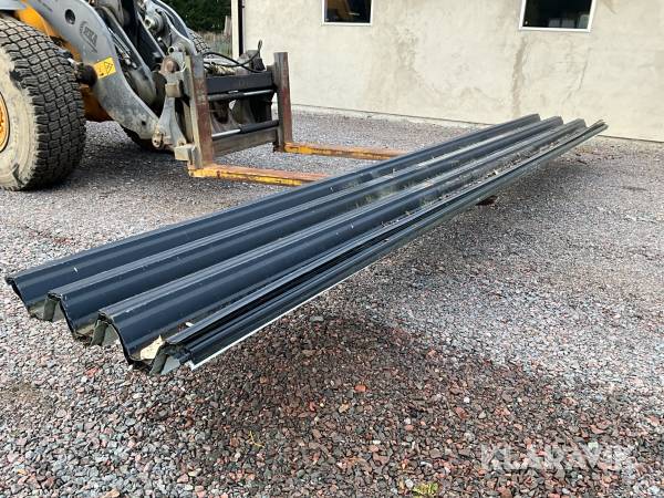 Självbärande takplåt 635cm 11st