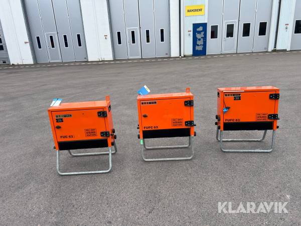 Undercentraler Stitec FUC 63, FUFC 63 3st